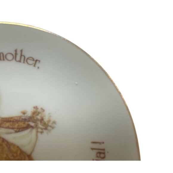 Lasting Treasures Porcelain Plate "For You Grandmother" With Wall Hanger - Picture 5 of 5